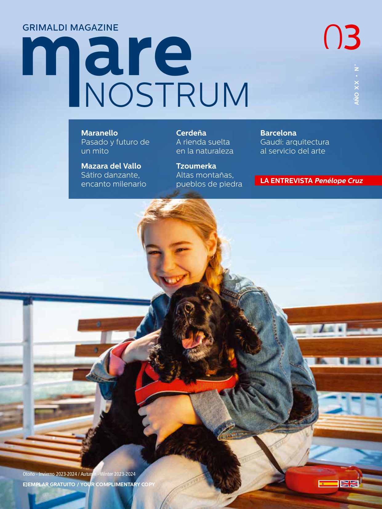 Grimaldi Magazine Mare Nostrum (Year XX n. 3) Spanish-English